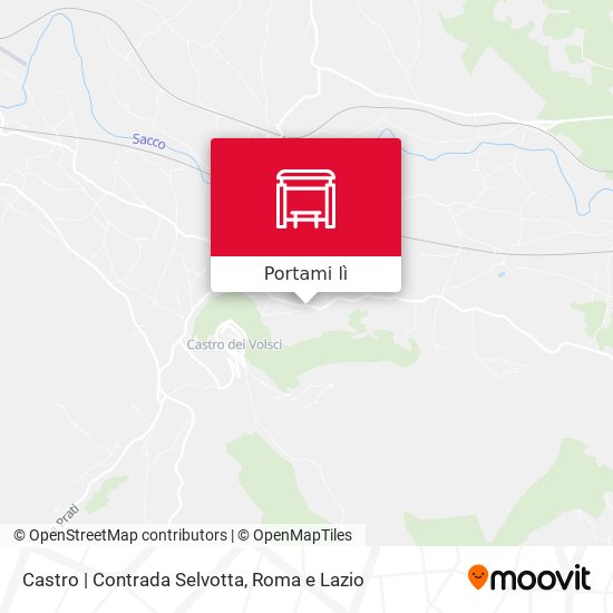 Mappa Castro | Contrada Selvotta