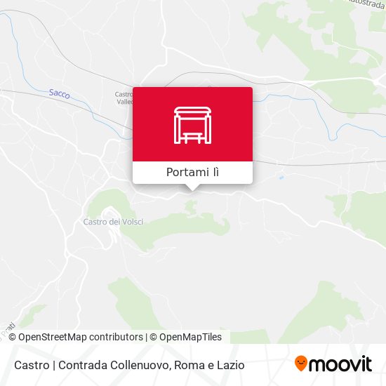 Mappa Castro | Contrada Collenuovo