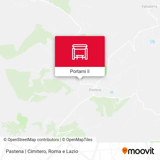 Mappa Pastena | Cimitero