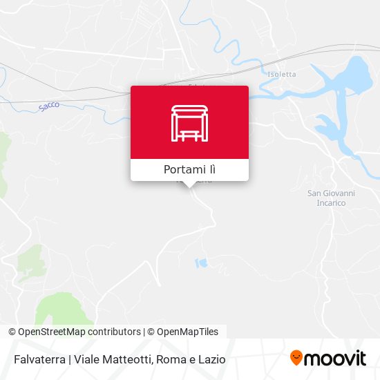Mappa Falvaterra | Viale Matteotti