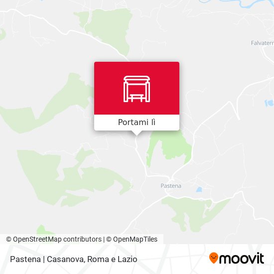 Mappa Pastena | Casanova