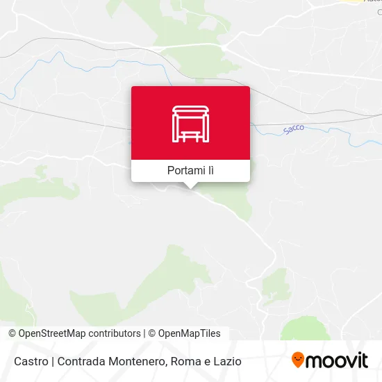 Mappa Castro | Contrada Montenero