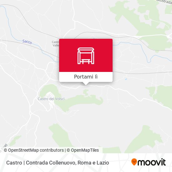 Mappa Castro | Contrada Collenuovo