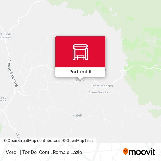Mappa Veroli | Tor Dei Conti