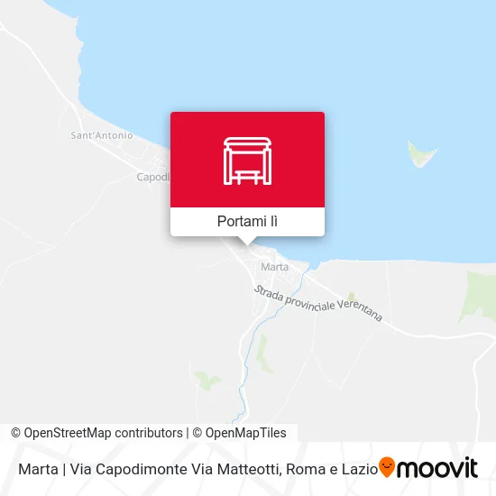 Mappa Marta | Via Capodimonte Via Matteotti