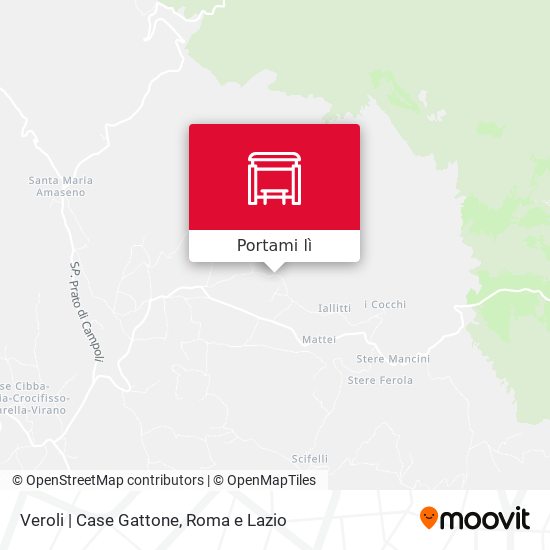 Mappa Veroli | Case Gattone