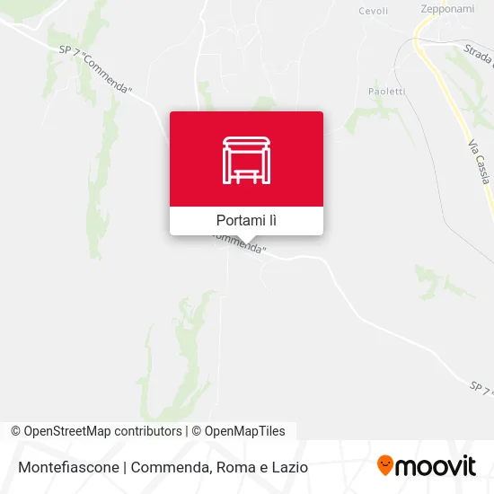 Mappa Montefiascone | Commenda
