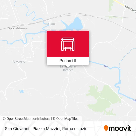Mappa San Giovanni | Piazza Mazzini