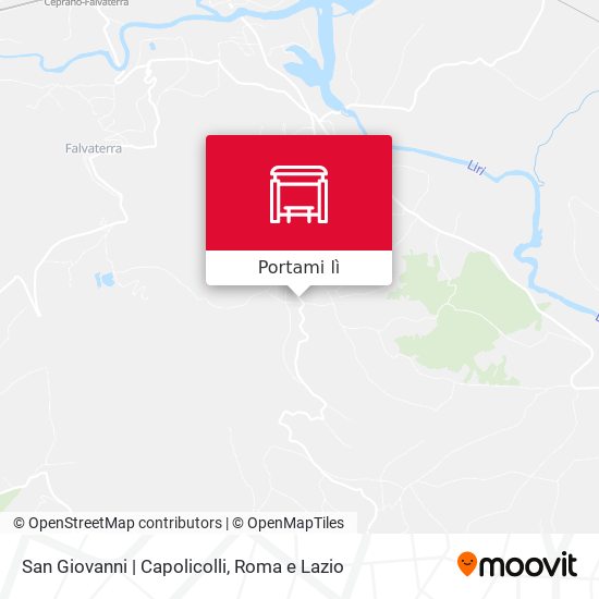 Mappa San Giovanni | Capolicolli