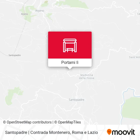 Mappa Santopadre | Contrada Montenero