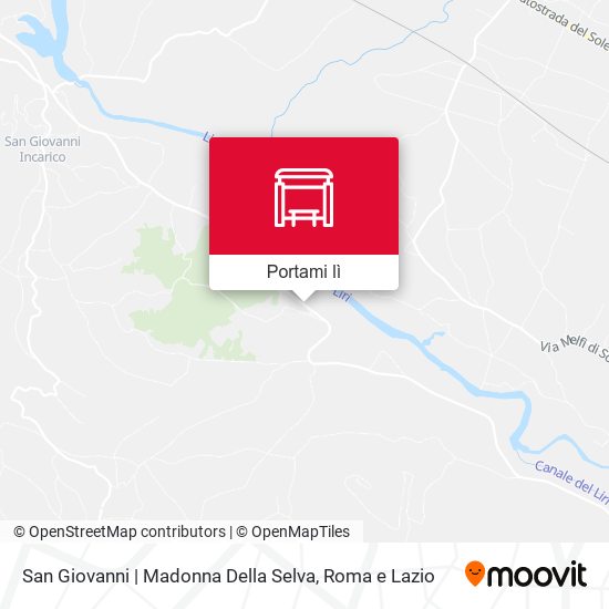 Mappa San Giovanni | Madonna Della Selva