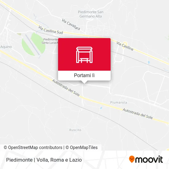 Mappa Piedimonte | Volla