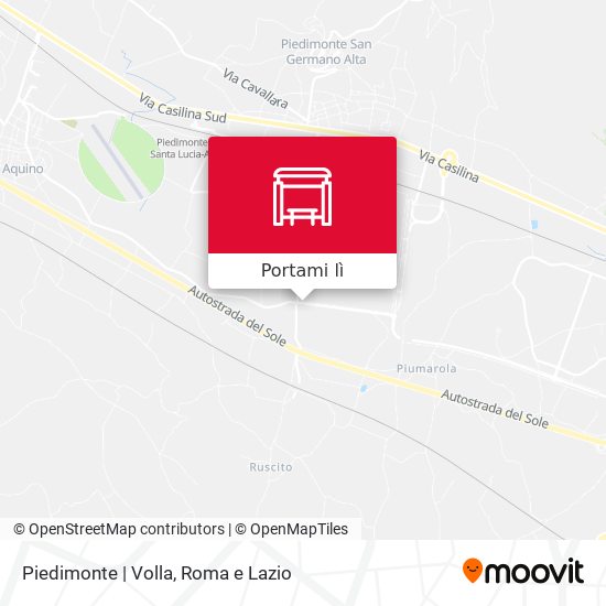 Mappa Piedimonte | Volla