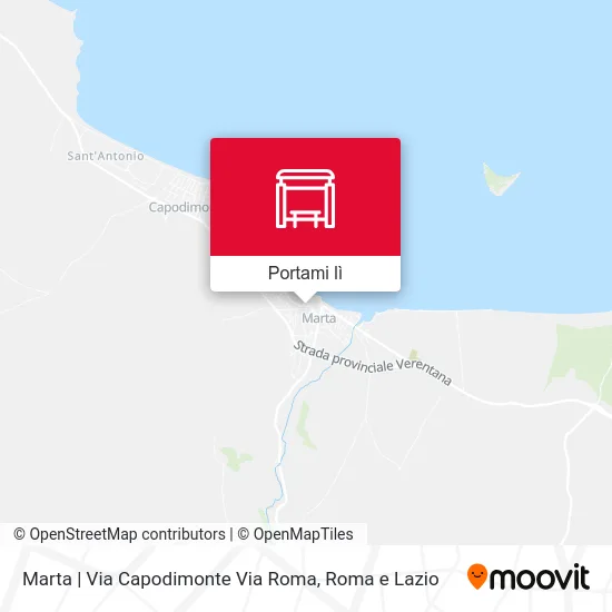 Mappa Marta | Via Capodimonte Via Roma