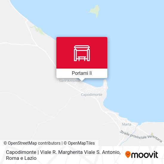 Mappa Capodimonte | Viale R. Margherita Viale S. Antonio