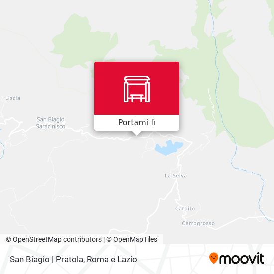 Mappa San Biagio | Pratola