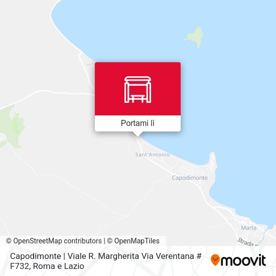 Mappa Capodimonte | Viale R. Margherita Via Verentana # F732