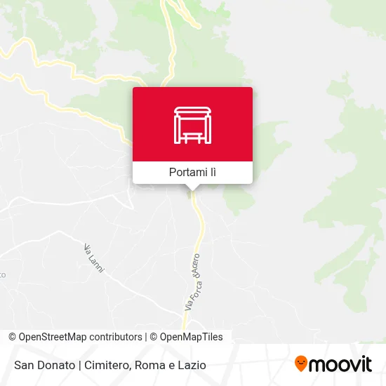 Mappa San Donato | Cimitero