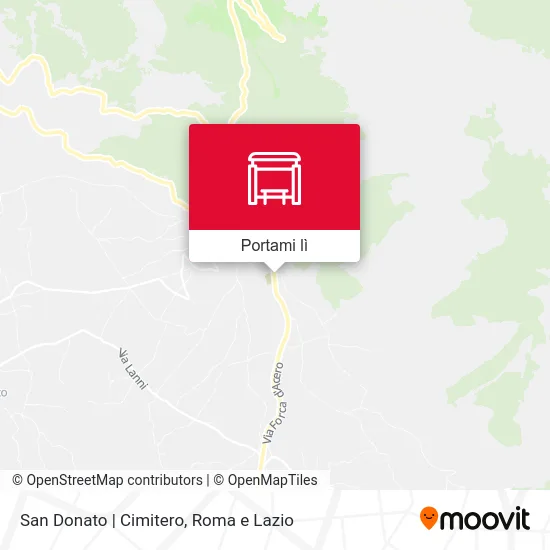 Mappa San Donato | Cimitero