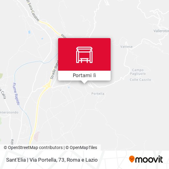 Mappa Sant'Elia | Via Portella, 73