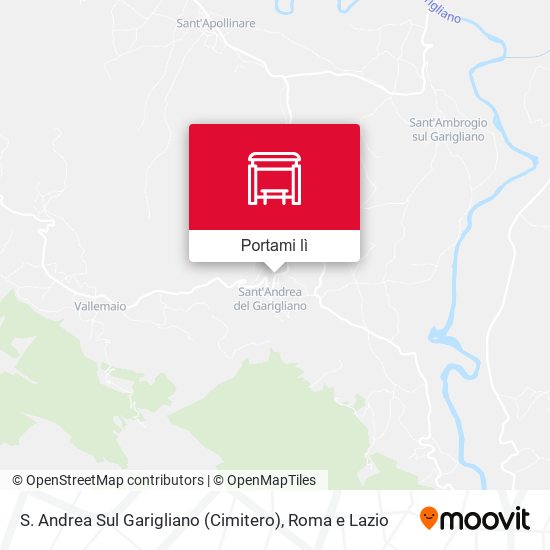 Mappa S. Andrea Sul Garigliano (Cimitero)