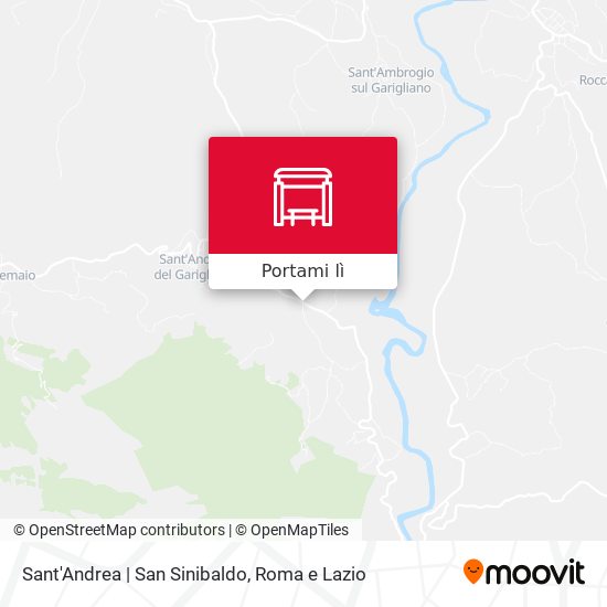 Mappa Sant'Andrea | San Sinibaldo