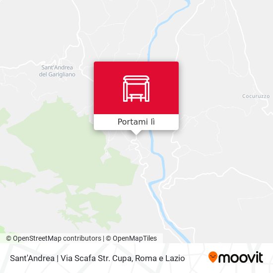 Mappa Sant'Andrea | Via Scafa Str. Cupa