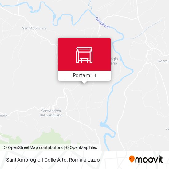 Mappa Sant'Ambrogio | Colle Alto