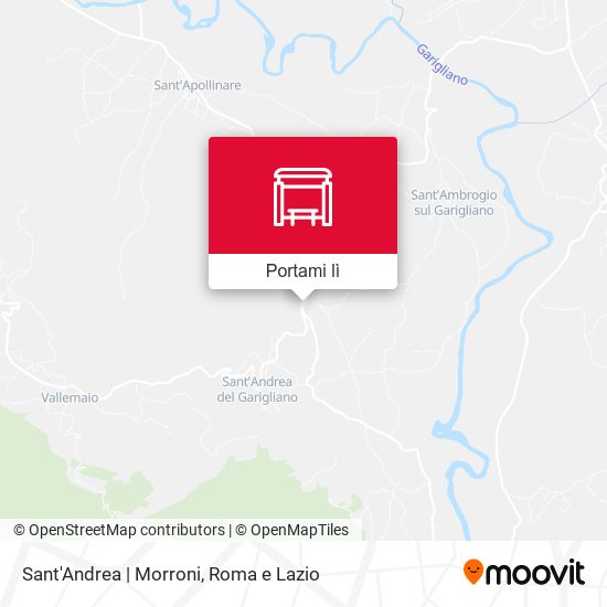 Mappa Sant'Andrea | Morroni