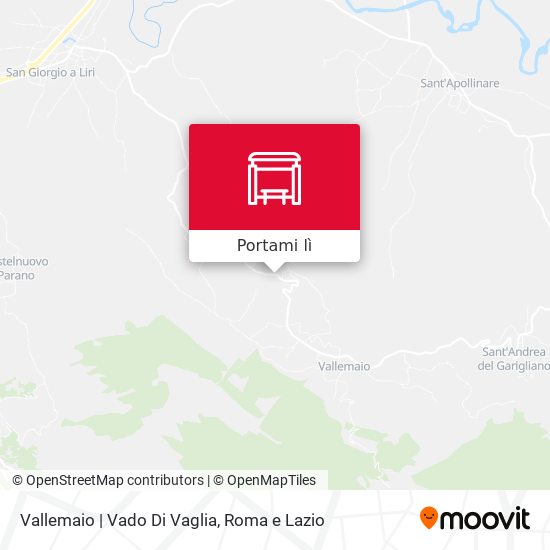Mappa Vallemaio | Vado Di Vaglia