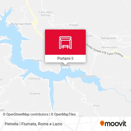 Mappa Petrella | Fiumata