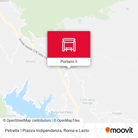 Mappa Petrella | Piazza Indipendenza