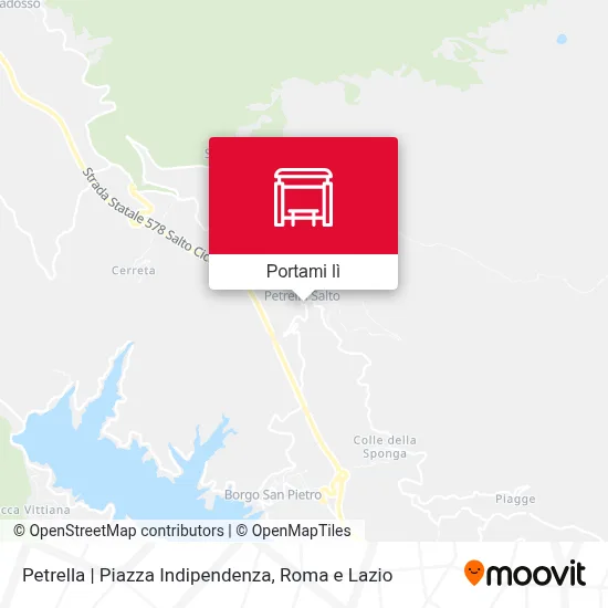 Mappa Petrella | Piazza Indipendenza