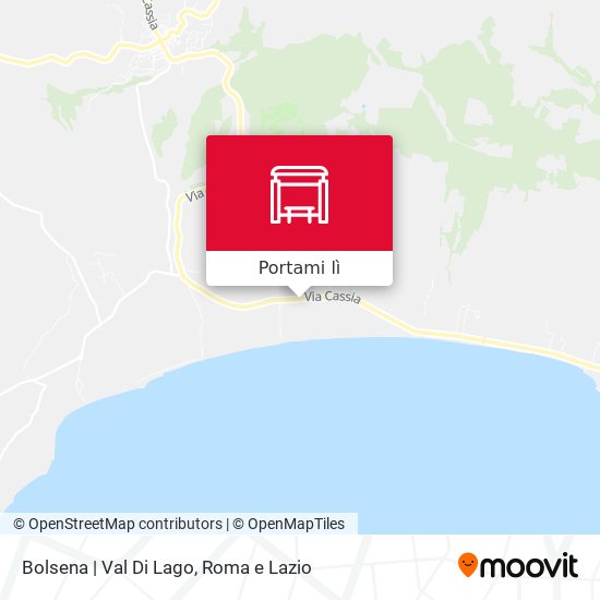 Mappa Bolsena | Val Di Lago