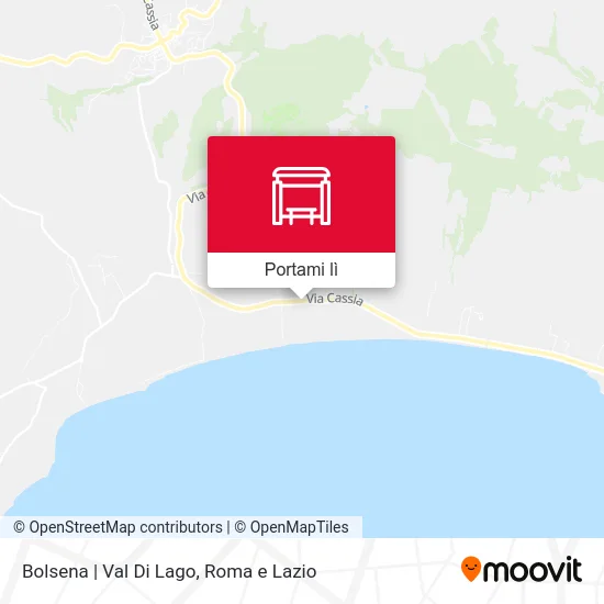 Mappa Bolsena | Val Di Lago