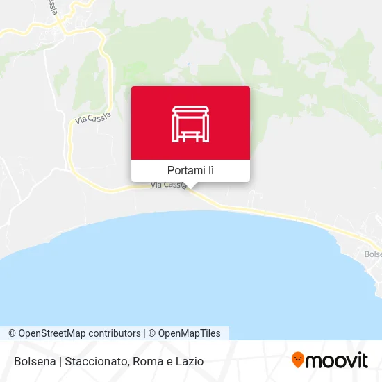 Mappa Bolsena | Staccionato