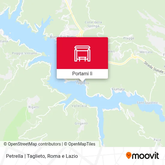 Mappa Petrella | Taglieto