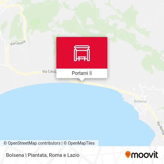 Mappa Bolsena | Piantata