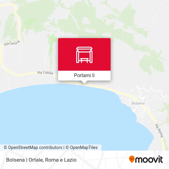 Mappa Bolsena | Ortale