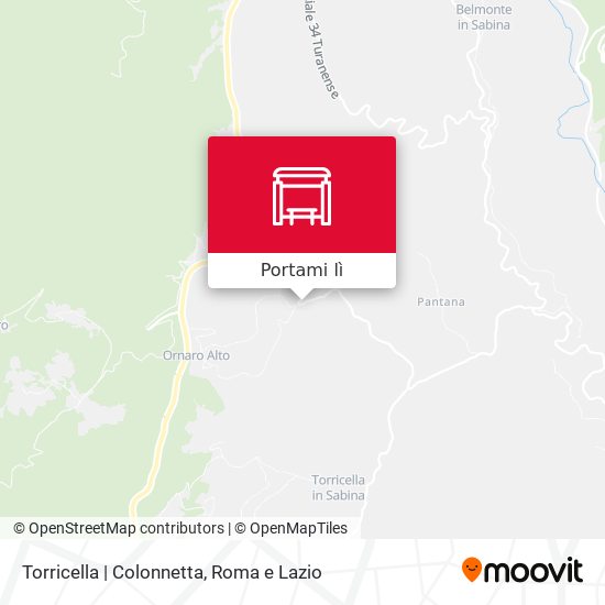 Mappa Torricella | Colonnetta