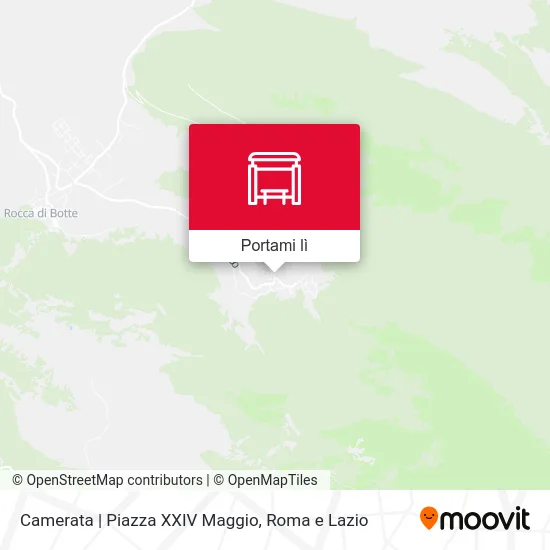 Mappa Camerata | Piazza XXIV Maggio