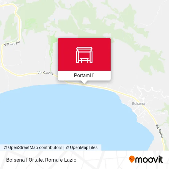 Mappa Bolsena | Ortale