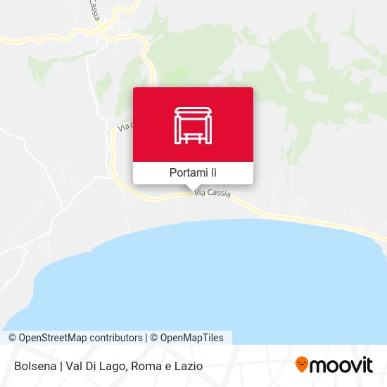 Mappa Bolsena | Val Di Lago