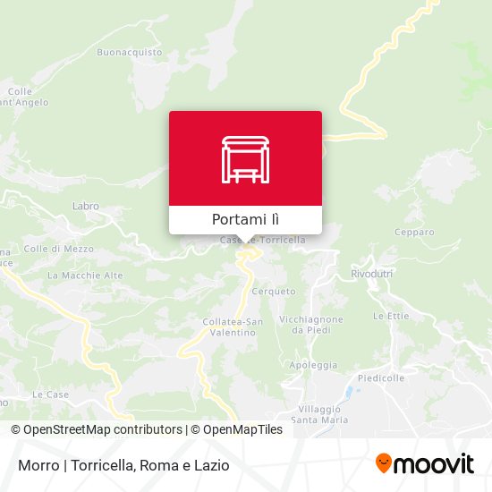 Mappa Morro | Torricella