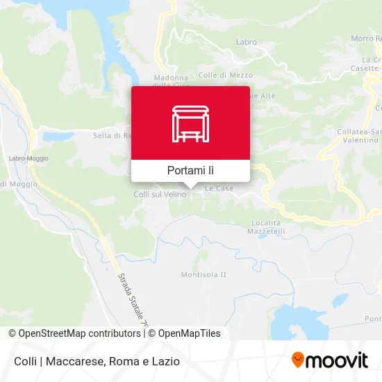 Mappa Colli | Maccarese