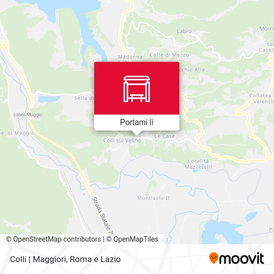 Mappa Colli | Maggiori