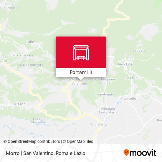 Mappa Morro | San Valentino