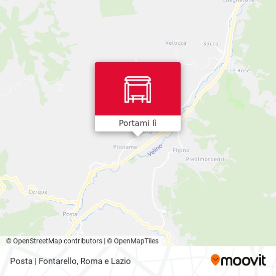 Mappa Posta | Fontarello