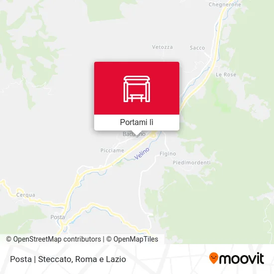 Mappa Posta | Steccato
