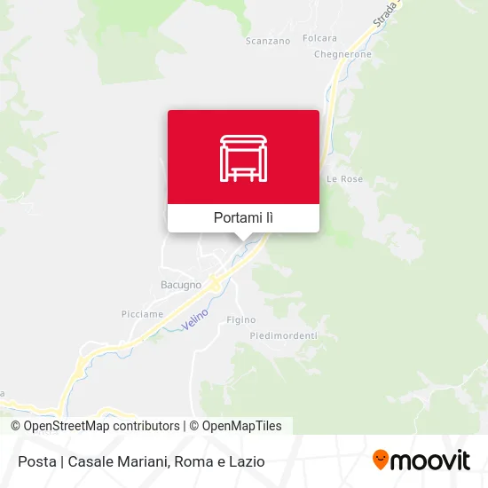 Mappa Posta | Casale Mariani